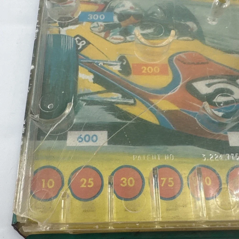 Pinball Game‎ Handheld Wolverine Toy Company Vintage Metal Auto Race Works